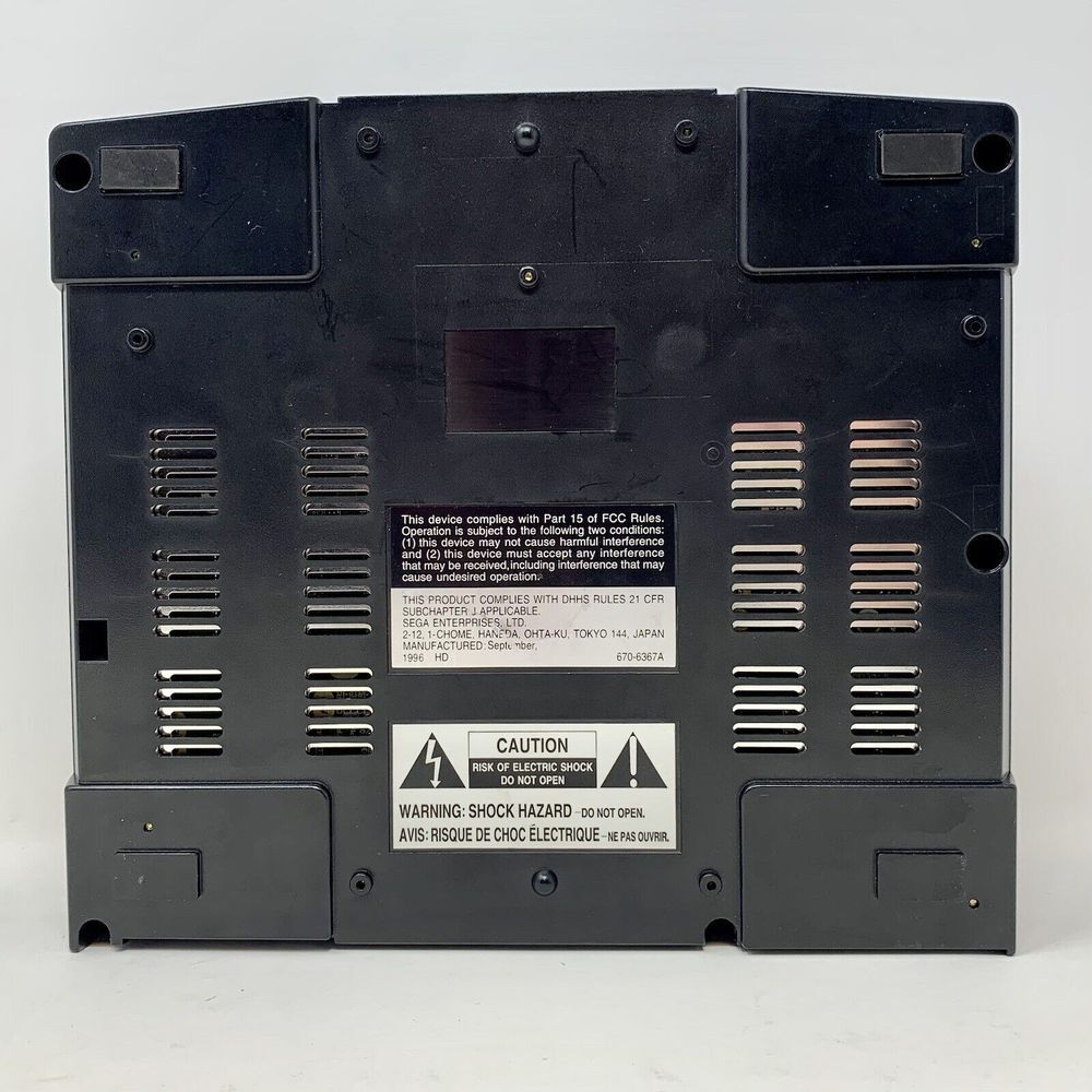 SEGA Saturn Home Console System Package RF Switch 1 Controller US Version RARE - Picture 12 of 16